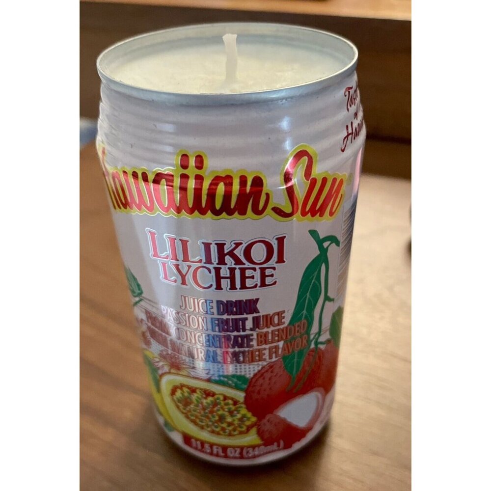 Hawaiian Sun Lilikoi Scented Can Candle | 12 oz Juice Can Candle